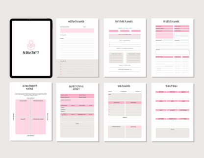 The Ultimate ADHD Planner | Digital | Printable