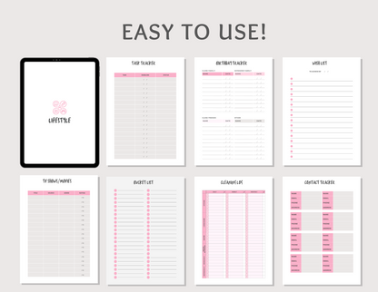 The Ultimate ADHD Planner | Digital | Printable