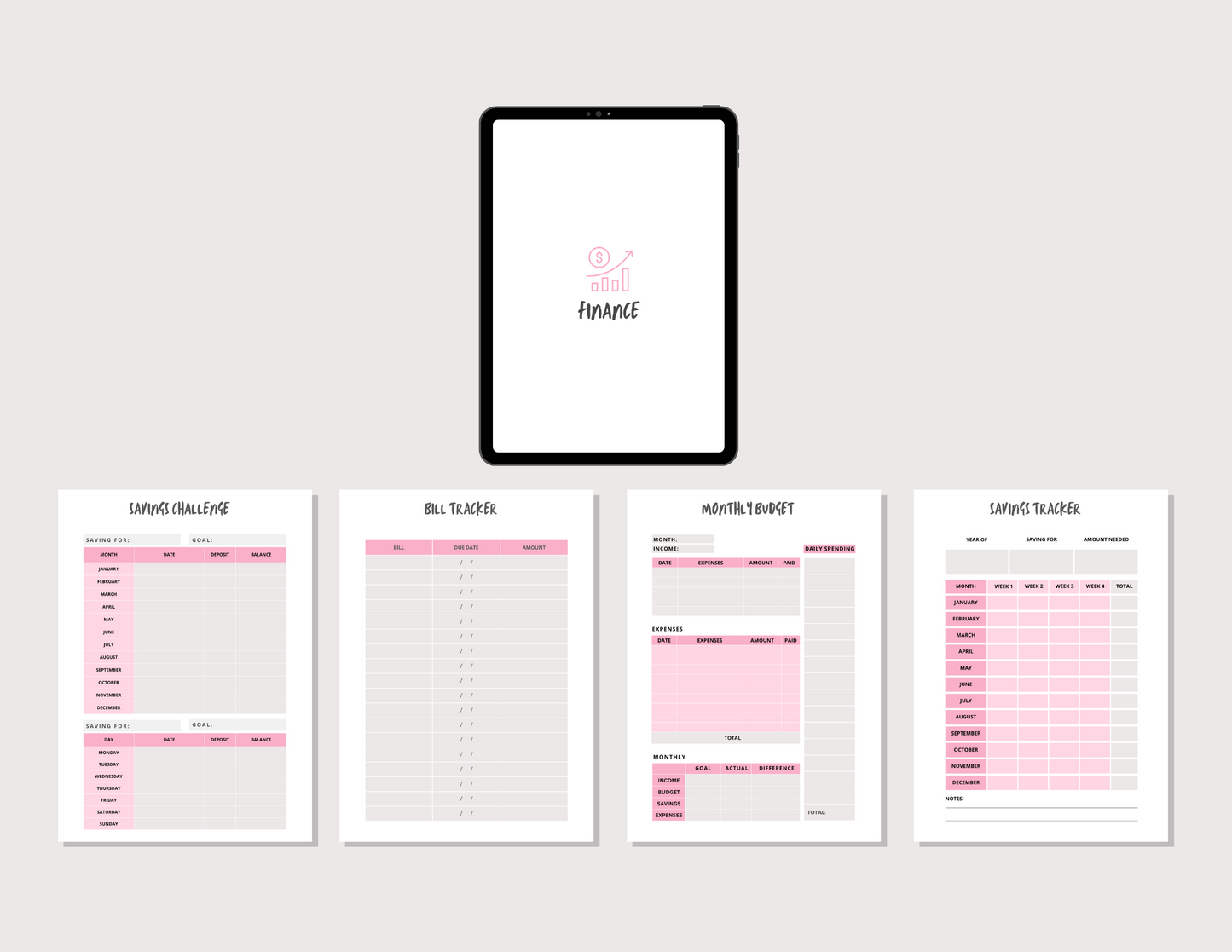 The Ultimate ADHD Planner | Digital | Printable